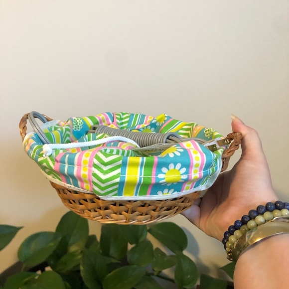 Electric Cozy Basket - Multicolour Pattern - Picture 4 of 6